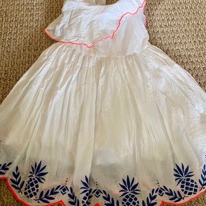 EUC Janie and jack pineapple dress 5t